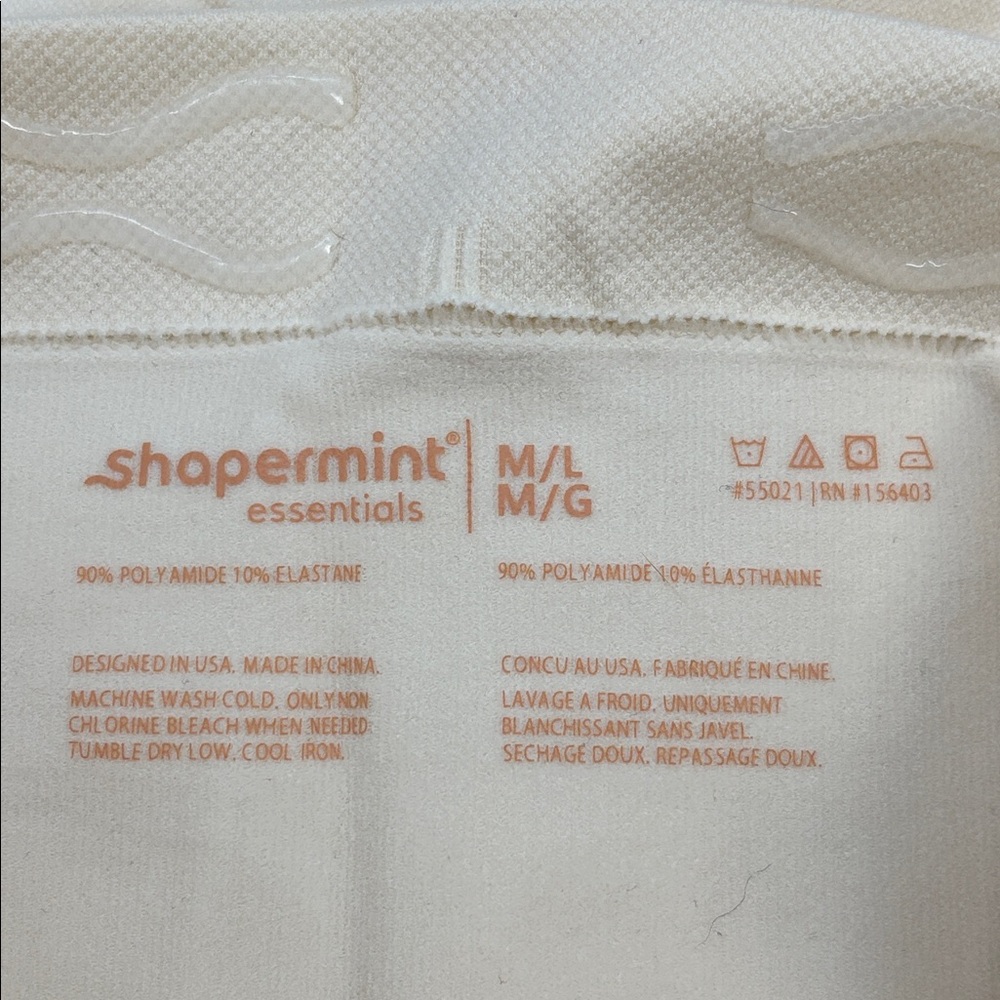 Shapermint Essentials All Day Every Day High-Waisted Shaper Shorts in Beige M/L - Picture 5 of 8